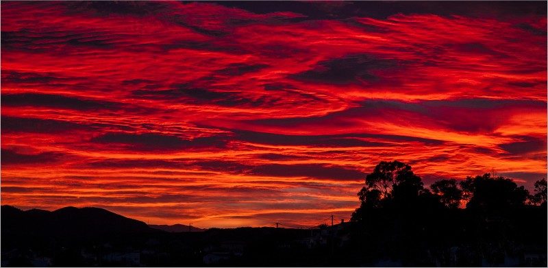 Highly Commended – Dramatic Sunset in Andalucia by Terry Redman