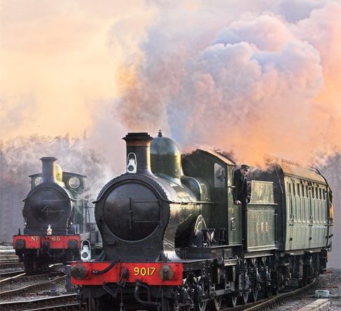 Sunset at Horsted Keynes