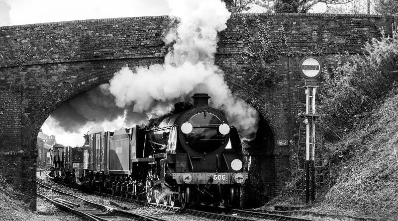 508 Leaving Alresford by Basil Groundsell