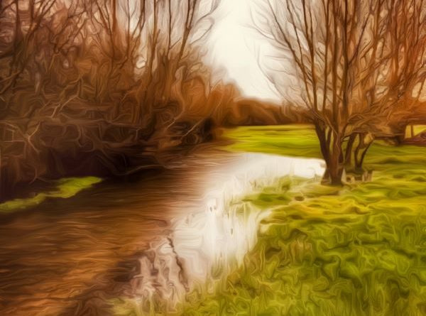 Riverbank by Chris Bean