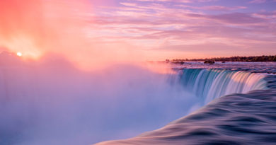 Linda Kent for Horseshoe Falls Niagara at sunrise
