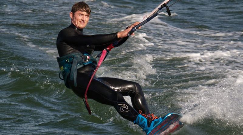 Windsurfer at Speed by David Mason