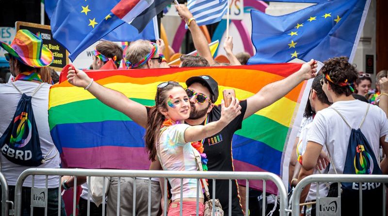 Taking a selfie with Pride by Kathryn Graham